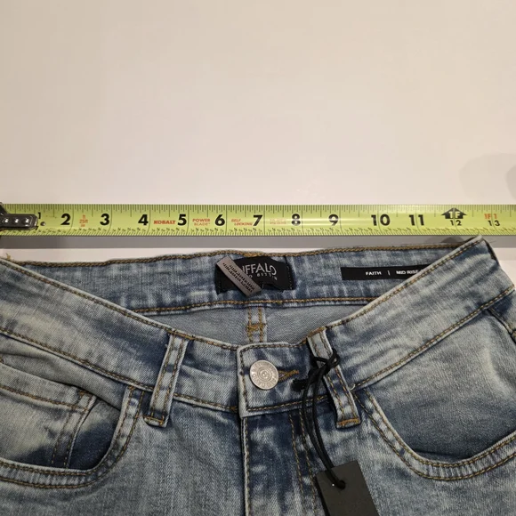 Buffalo David Bitton Light Wash Skinny Jeans 27 - Picture 5 of 12